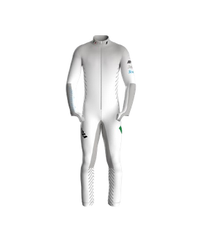 Race Suit Energiapura Master White (non insulated, padded) - 2024/25