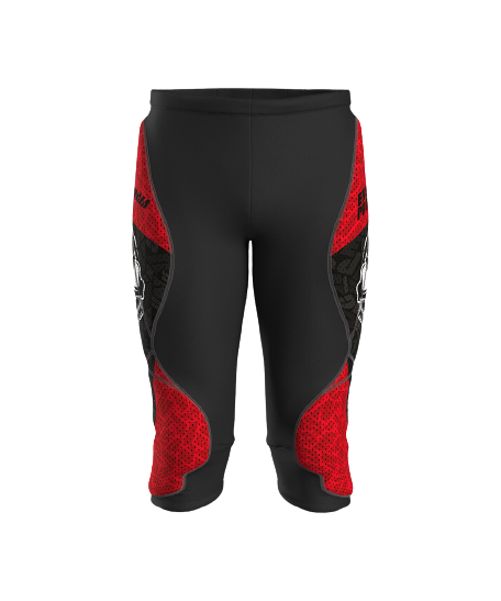 Pants with protections Energiapura Panta Racing 3/4 Red/Black - 2024/25