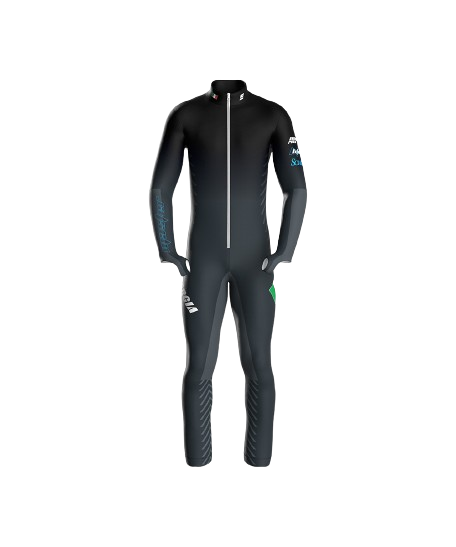 Race Suit Energiapura Master Black (non insulated, padded) - 2024/25