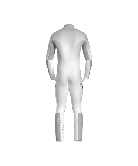 Race Suit Energiapura Master White (non insulated, padded) - 2024/25