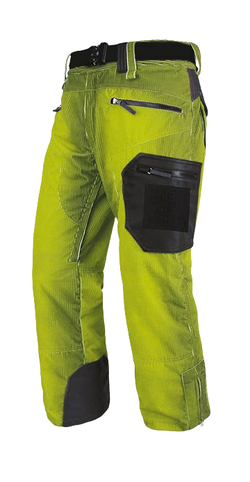 Ski Pants ENERGIAPURA Velvet Color Acid Green Man -2022/23