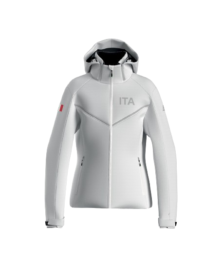 Ski jacket Energiapura Trun Lady White Italy - 2024/25