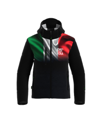 Ski Jacket ENERGIAPURA Luven Flag SR Black/Italy Flag - 2023/24