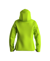 Ski jacket ENERGIAPURA Jacket With Hood Flond Lady Unicolor Acid Green - 2023/24