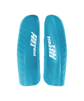 Schienbeinschutz ENERGIAPURA Shinguard Racing Turquoise/White Senior - 2023/24