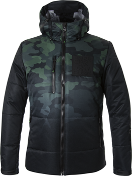 Skijacke ENERGIAPURA Camouflage Jacket Camouflage Green - 2022/23