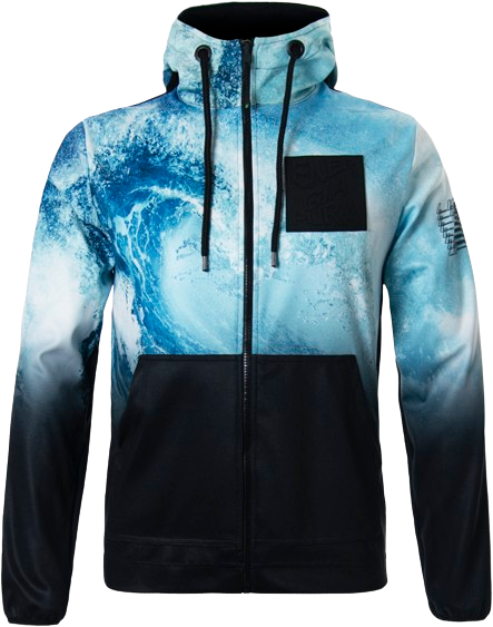 Bluse ENERGIAPURA Sweatshirt Full Zip With Hood Life Wave Junior - 2022/23