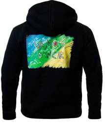 Bluse ENERGIAPURA Sweatshirt With Hood Lucas Braathen Black/Vamos Dancar - 2022/23