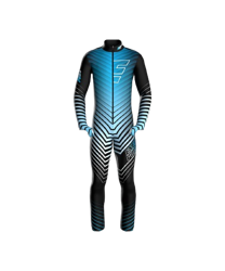 Rennanzug ENERGIAPURA Active Black/Blue (non insulated,unpadded) - 2023/24