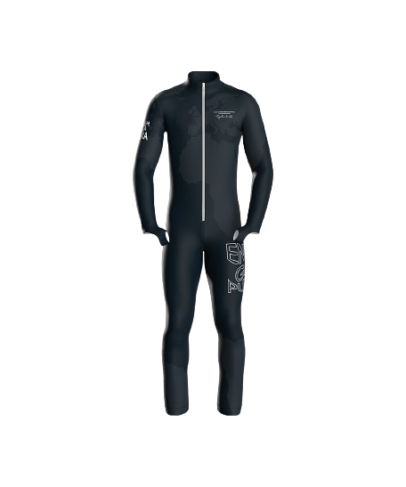 Race Suit Energiapura Globe Black (non insulated, light padded) - 2024/25