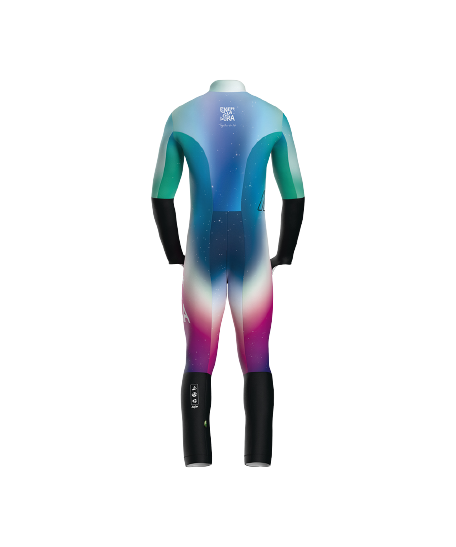 Race Suit Energiapura Aurora Multicolor Junior (insulated, light padded) - 2024/25