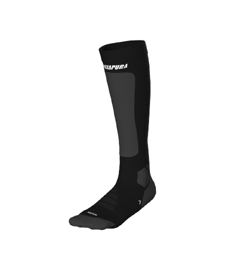 Skarpety narciarskie Energiapura Heat Merino Socks Anthracite/Black - 2024/25