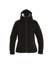 Ski jacket ENERGIAPURA Jacket With Hood Flond Lady Unicolor Black - 2023/24