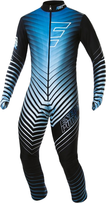 Rennanzug ENERGIAPURA Active Black/Turquoise Junior (isoliert, unpadded) - 2022/23