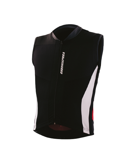 Protector ENERGIAPURA Gilet Protector Black/Optical White/Red - 2023/24