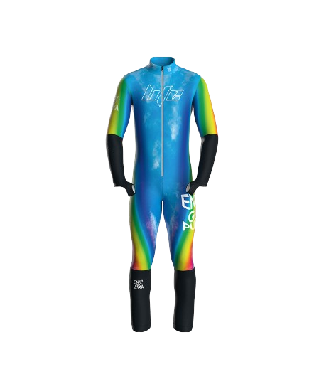 Race Suit ENERGIAPURA Rainbow (non insulated, unpadded) - 2023/24