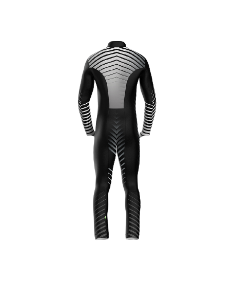 Rennanzug ENERGIAPURA Active Black/Grey (insulated,unpadded) - 2023/24