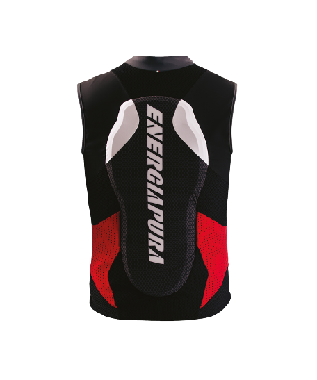 Protector ENERGIAPURA Gilet Protector Black/Optical White/Red - 2023/24