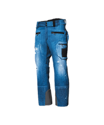 Ski Pants ENERGIAPURA Velvet Color Turquoise Lady