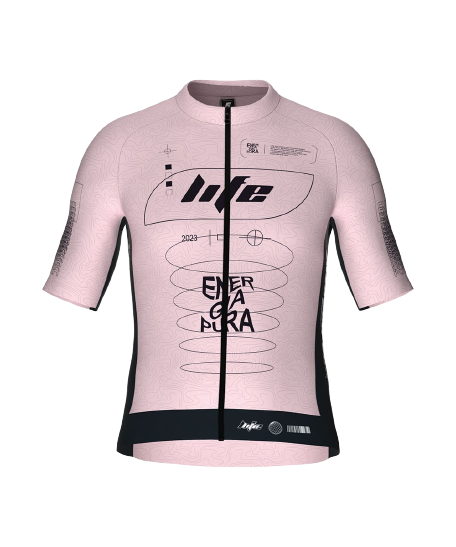 Fahrradtrikot Energiapura T-Shirt Full Zip Life Idea Pink/Ragl Alexander - 2023