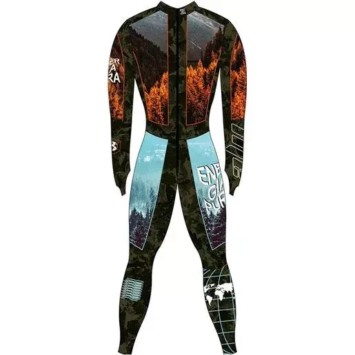 Race Suit ENERGIAPURA Life Junior Black/Planet/Wave/Forest (insulated, unpadded) - 2022/23