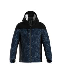 Ski jacket ENERGIAPURA Flond Life Space SR Leaves Blue/Black- 2023/24