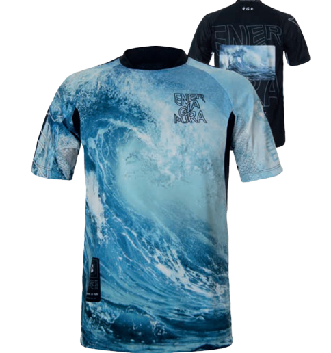 Koszulka rowerowa Energiapura T-Shirt MC Downhill Ilio Wave - 2023