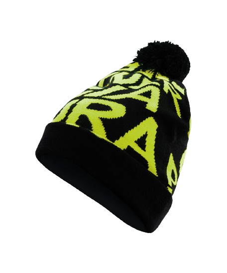 Czapka Energiapura Jacquard Black/Fluo Yellow - 2024/25