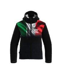 Ski Jacket ENERGIAPURA Luven Flag SR Black/Italy Flag - 2023/24