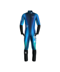 Race Suit ENERGIAPURA Aurora Blue (non insulated, light padded) - 2023/24