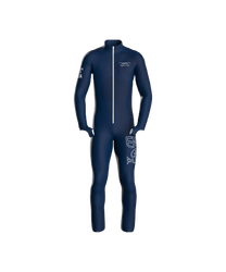 Race Suit Energiapura Globe Dark Blue (insulated, light padded) - 2024/25