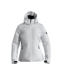 Ski jacket ENERGIAPURA Jacket With Hood Flond Lady Unicolor White - 2023/24