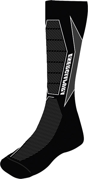 Skarpety narciarskie ENERGIAPURA Long Socks Race Anthracite - 2022/23