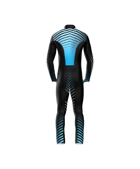 Rennanzug ENERGIAPURA Active Black/Blue (non insulated,unpadded) - 2023/24