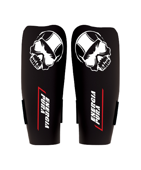 Ochraniacze na przedramię Energiapura Armguards Racing Senior Black/White Skull/Red - 2024/25