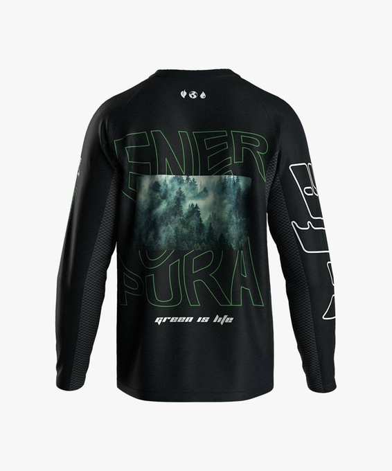 Fahrradtrikot Energiapura Argo Long Sleeve T-shirt Life Forest - 2023