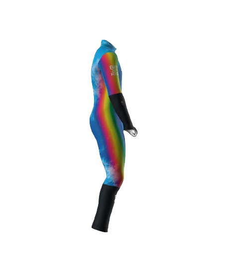 Race Suit ENERGIAPURA Rainbow (non insulated, unpadded) - 2023/24