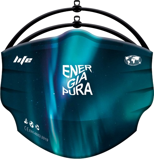 ENERGIAPURA Safe Mask Aurora Blue - 2022/23