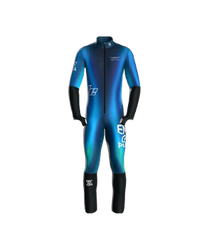 Race Suit ENERGIAPURA Aurora Blue (non insulated, light padded) - 2023/24