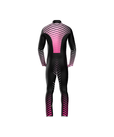 Race Suit ENERGIAPURA Active Black/Fuxia (insulated,unpadded) - 2023/24