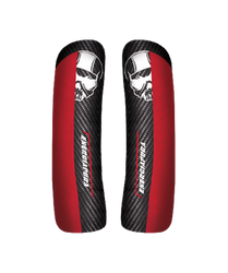 Schienbeinschutz Energiapura Carbon Racing CDM Black/White Skull/Red - 2024/25