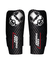 Forearm Protection Energiapura Round Carbon Competition Junior Black/White Skull/Red - 2024/25