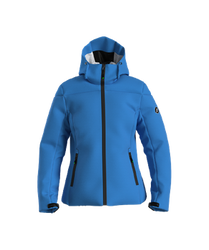 Ski jacket ENERGIAPURA Jacket With Hood Flond Lady Unicolor Turquoise - 2023/24