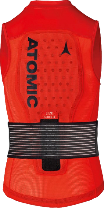 Ochraniacz na plecy Atomic Live Shield Vest JR Red - 2024/25