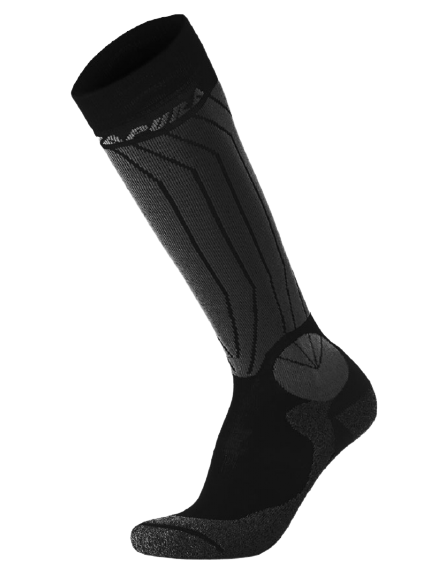 Skisocken ENERGIAPURA Long Socks Warm Anthracite - 2021/22