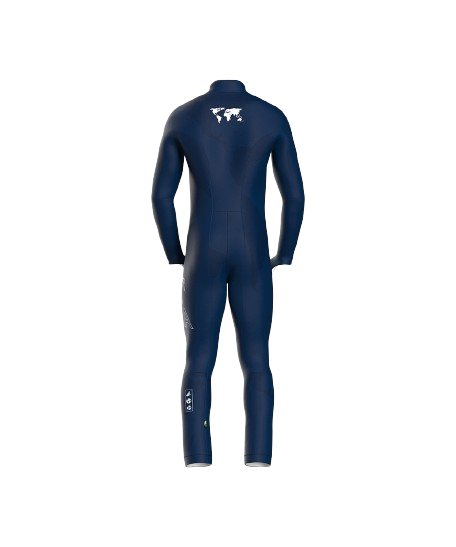 Race Suit Energiapura Globe Dark Blue (insulated, light padded) - 2024/25