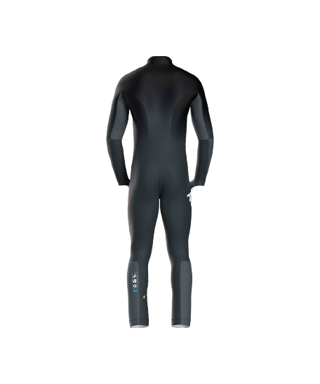 Race Suit Energiapura Master Black Junior (non insulated, padded) - 2024/25