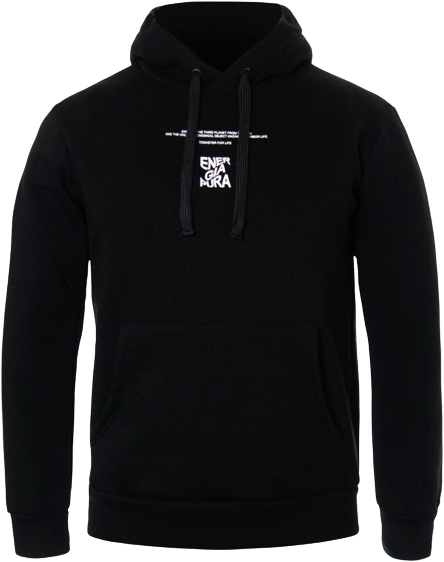 ENERGIAPURA Sweatshirt With Hood Lucan Black - 2023/24