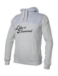 ENERGIAPURA Sweatshirt Svarte Like A Diamond White