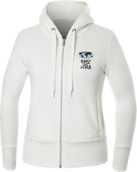 ENERGIAPURA Sweatshirt Full Zip With Hood Phoenix Lady White - 2021/22